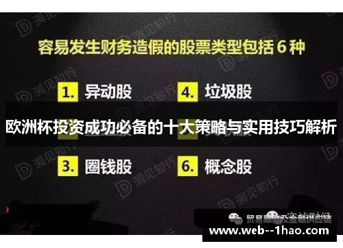 欧洲杯投资成功必备的十大策略与实用技巧解析